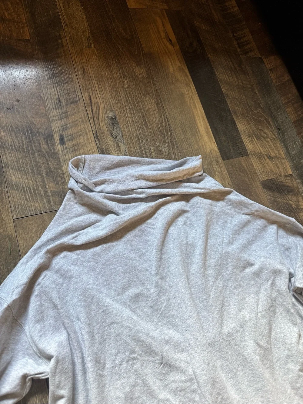 Nike Light Gray Women's Cowl Neck Sweatshirt